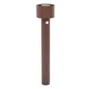 Image de Arcchio LED Luminaire extérieur Milten (Moderne) en Marron Aluminium (1 lampe,à), Borne lumineuse luminaire pour socle