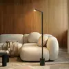 Image de Lampadaire LED Lucande Steve, noir, 130 cm, à intensité variable