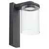 Image de Lucande LED Applique Exterieur Beelia (Moderne) en Noir Aluminium (1 lampe,à), Murale Luminaire Lampe Jardin Eclairage d’exterieur