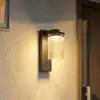 Image de Applique d'extérieur LED Lucande Beelia, anthracite, rainurée