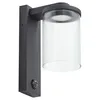 Image de Lucande LED Applique extérieure Beelia (Moderne) en Noir Aluminium (1 lampe,à), pour mur extérieur/façade de maison terrasse und balcon