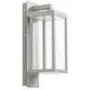 Image de Lucande LED Applique Exterieur Ferdinand (Moderne) en Gris Aluminium (1 lampe,à), Murale Luminaire Lampe Jardin Eclairage d’exterieur