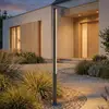 Image de Lucande Luminaire d'extérieur LED Lynel, anthracite, hauteur 200 cm, IP54