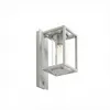 Image de Lucande Applique extérieure Ferda à intensité variable (Moderne) en Gris Aluminium (1 lampe,à E27), pour mur extérieur/façade de maison terrasse und balcon