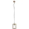 Image de Lucande Luminaire extérieur Ferda à intensité variable (Moderne) en Marron Aluminium (1 lampe,à E27), Suspension