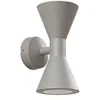 Image de Lucande Applique Exterieur Xalor à intensité variable (Moderne) en Gris Aluminium (à 2 lampes, GU10) Murale Luminaire Lampe Jardin Eclairage