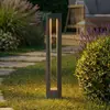 Image de Bornes lumineuses LED Lindby Soriq, anthracite, hauteur 75 cm, IP54