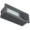 Image de Lucande LED Applique extérieure Lachlain (Moderne) en Noir Métal (1 lampe,à), encastrable pour l’extérieur applique mur extérieur/mur de la maison terrasse & balcon