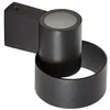 Image de Lucande LED Applique Exterieur Elune (Moderne) en Noir Aluminium (1 lampe,à), Murale Luminaire Lampe Jardin Eclairage d’exterieur