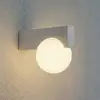 Image de Applique d'extérieur LED Lucande Vijon, gris clair, CCT, IP44