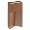 Image de Lucande LED Applique Exterieur Kaholo (Moderne) en Marron Aluminium (à 2 lampes,), Murale Luminaire Lampe Jardin Eclairage d’exterieur
