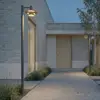 Image de Luminaire d'extérieur LED Lucande Montaro, anthracite, 220 cm, IP54