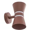 Image de Lucande LED Applique Exterieur Meravi (Moderne) en Marron Aluminium (à 2 lampes,), Murale Luminaire Lampe Jardin Eclairage d’exterieur