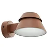 Image de Lucande LED Applique Exterieur Moena (Moderne) en Marron Aluminium (1 lampe,à), Murale Luminaire Lampe Jardin Eclairage d’exterieur
