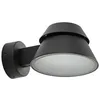 Image de Lucande LED Applique Exterieur Moena (Moderne) en Noir Aluminium (1 lampe,à), Murale Luminaire Lampe Jardin Eclairage d’exterieur