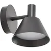 Image de Lucande LED Applique Exterieur Tabena (Moderne) en Noir Aluminium (1 lampe,à), Murale Luminaire Lampe Jardin Eclairage d’exterieur