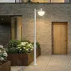 Image de Luminaire d'extérieur LED Lucande Toras, gris clair, à 1 lampe, CCT, à