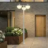 Image de Luminaire d'extérieur LED Lucande Toras, gris clair, à 3 lampes, CCT, à
