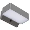 Image de Lindby LED Applique extérieure Fando en Gris Aluminium (1 lampe,à), pour mur extérieur/façade de maison terrasse und balcon