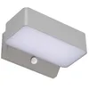 Image de Lindby LED Applique extérieure Fando en Gris Aluminium (1 lampe,à), pour mur extérieur/façade de maison terrasse und balcon