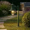 Image de Bornes lumineuses Lindby Eloretta, verte, 60 cm, acier, IP44, E27