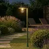 Image de Bornes lumineuses Lindby Eloretta, verte, 110 cm, acier, IP44, E27