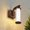 Image de Applique d'extérieur LED Lindby Neravio, rouille, hauteur 26 cm, IP54