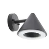 Image de Lindby LED Applique Exterieur Soran (Moderne) en Noir Métal (1 lampe,à), Murale Luminaire Lampe Jardin Eclairage d’exterieur