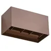 Image de Lindby Applique LED d'extérieur (moderne) couleur marron, en aluminium, ampoule incluse, applique pour façade/mur terrasse