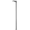 Image de Arcchio LED Lampadaire extérieur Nefarius (Moderne) en Gris Métal (1 lampe,à), Candélabre luminaire d’extérieur