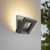 Image de Applique d'extérieur LED Lindby Orbin, grise, inclinable, CCT, IP54