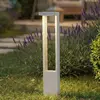 Image de Bornes lumineuses LED Lindby Lonete, blanche, hauteur 65 cm, IP65