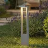 Image de Bornes lumineuses LED Lindby Lonete, gris pierre, hauteur 65 cm, IP65