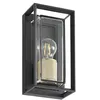 Image de Arcchio Applique Exterieur Ismera à intensité variable (Moderne) en Noir Aluminium (1 lampe,à E27), Murale Luminaire Lampe Jardin Eclairage