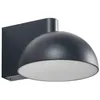 Image de Lucande LED Applique Exterieur Velira (Moderne) en Noir Métal (1 lampe,à), Murale Luminaire Lampe Jardin Eclairage d’exterieur