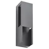 Image de Lindby LED Applique Exterieur Enyra (Moderne) en Noir Aluminium (1 lampe,à), Murale Luminaire Lampe Jardin Eclairage d’exterieur