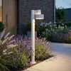 Image de Bornes lumineuses LED Lucande Elune, gris clair, avec capteur, IP44, 77 cm