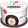 Image de PRIMEON CD-R 80Min/700MB/52x Boîte de gâteau(50 Disque), 2761108 ((50 Disque) noir-vinyl-disque Surface)