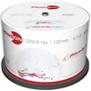 Image de Primeon DVD-R 4.7GB/120Min/16x Cakebox (50 Disc), 2761207 ((50 Disc) Photo-on-Disc ultragloss Surface, Water Resistant Inkjet Fullsize Printable)