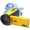 Image de Easypix WDV5630 Caméra Aquatique Jaune. Étanche jusqu'à 5 m. Vidéo jusqu'à 4 K, Photos jusqu'à 56 MP de résolution, Zoom numérique 18x, capteur 13 MP.