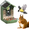 Image de EASYPIX BirdyCam Mangeoire avec caméra, énergie Solaire, Prise de Vue Automatique HD et Photo d'oiseaux, mangeoire pour Jardin