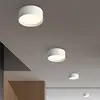 Image de Plafonnier LED CMD 9093, Ø 12 cm, blanc, IP44, métal