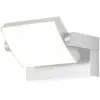 Image de Applique murale LED CMD 9110, blanc, largeur 21 cm, métal, IP54