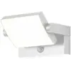 Image de Applique murale LED CMD 9111, capteur, blanc, 21 cm, CCT, IP54
