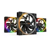 Image de be quiet! Light Wings 140mm PWM Triple Pack, contient 3 ventilateurs, éclairage ARGB, nombreuses couleurs et effets, 18 LED ARGB, 7 pales de ventilateur optimisées, flux d'air élevé