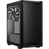 Image de be quiet! Pure Base 501 Airflow Window Black boîtier PC, Panneaux Avant supérieur, 2 Ventilateurs Pure Wings 3 140 mm PWM préinstallés, Forte Pression d’air, Panneau latéral en Verre trempé