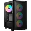 Image de be quiet! Pure Base 501 LX Black boîtier PC, effets lumineux spectaculaires, 4 ventilateurs Light Wings LX PWM préinstallés, contrôleur ARGB et hub ARGB-PWM, espace généreux pour les cartes graphiques