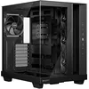 Image de be quiet! Light Base 500 Boîtier PC, Panneaux Avant et latéral entièrement vitrés, Style Aquarium, Conception à Double Chambre, 4 Ventilateurs Pure Wings 3 PWM, Compatible avec connecteurs arrière