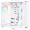 Image de be quiet! Light Base 500 LX Boîtier PC White, Panneaux Avant et latéral entièrement vitrés, Style Aquarium, Conception à Double Chambre, hub pour Ventilateurs ARGB, 4 Ventilateurs Light Wings LX PWM