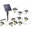 Image de Esotec 102152 Guirlande lumineuse solaire d'extérieur 10 LED Blanc chaud